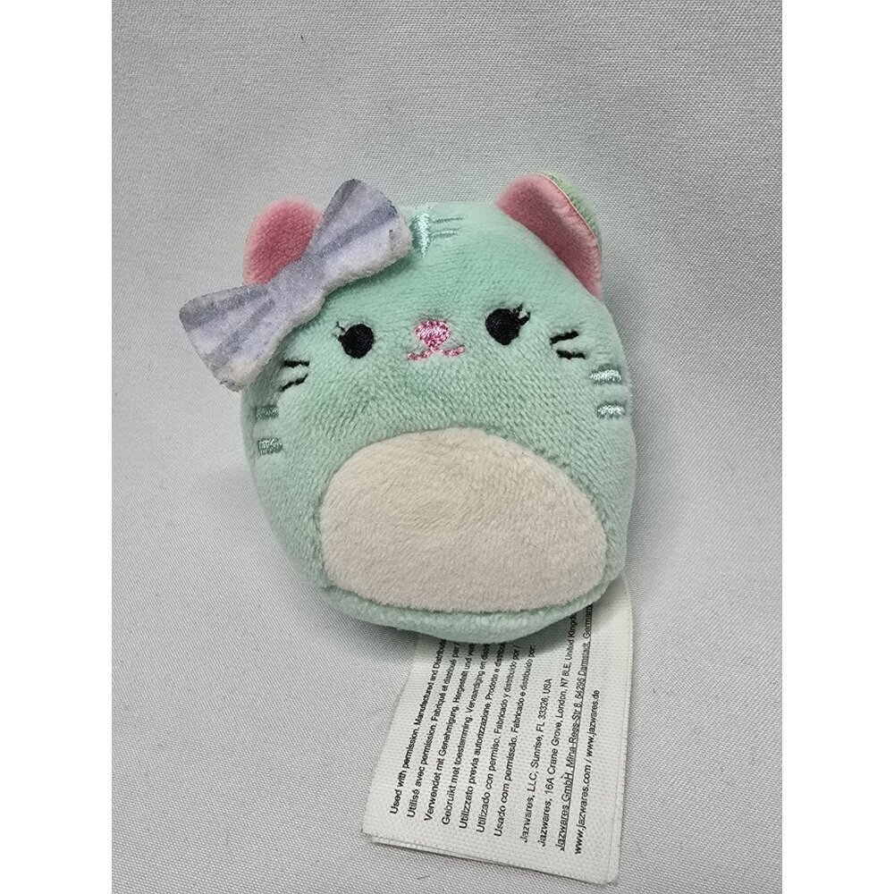 Squishmallows Squishville Mini Trez'sure the Cat Plush